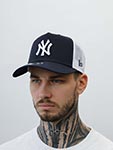 Бейсболка NEW ERA арт. 11588489 New York Yankees MLB (темно-синий / белый)